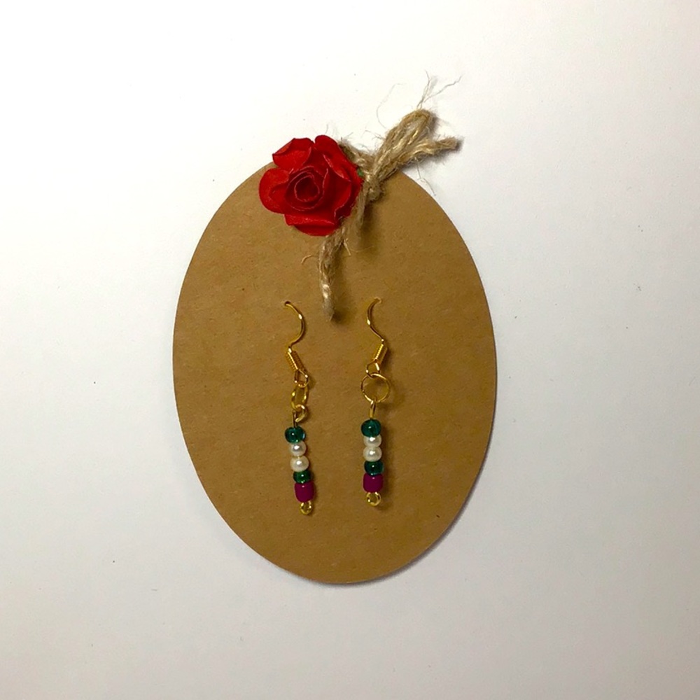 Handcrafted Beaded Earrings